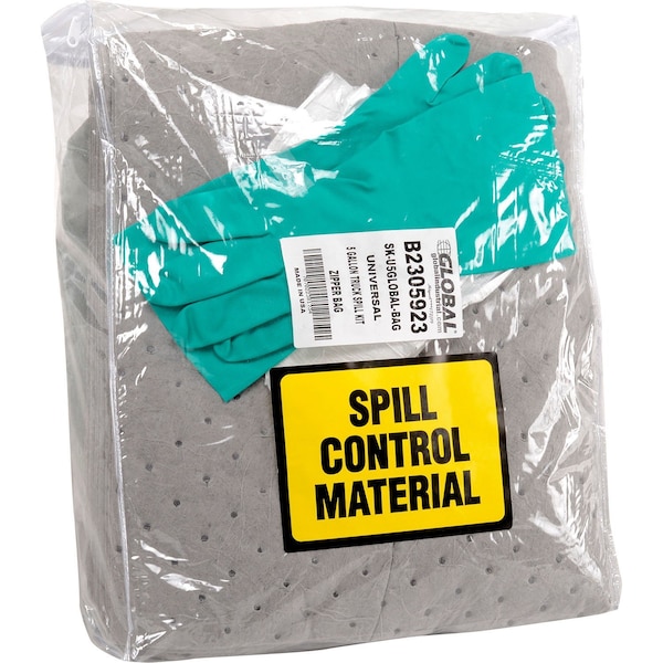 Universal 5 Gallon Truck Spill Kit-Zipper Bag